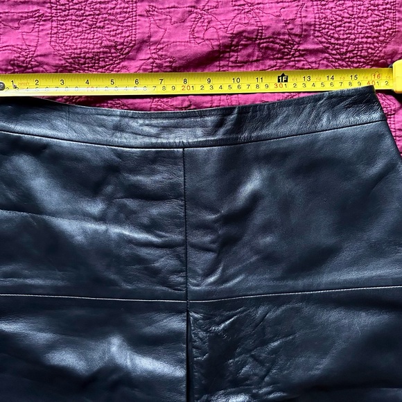 Halogen Black Leather Skirt - Picture 7 of 7